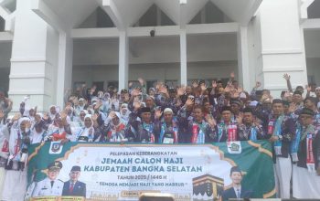 Jemaah Haji Bangka Selatan Kloter 6 Siap Tunaikan Ibadah di Tanah Suci