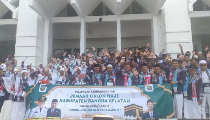 Jemaah Haji Bangka Selatan Kloter 6 Siap Tunaikan Ibadah di Tanah Suci