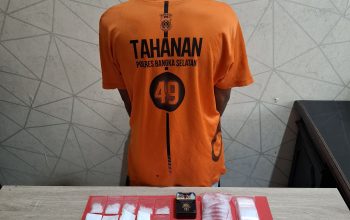 Polisi Tangkap Pengedar Sabu di Desa Jelutung II, Sita 40,50 Gram Barang Bukti Beserta Timbangan Digital 