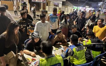 Hari ke-10 Ops Patuh Menumbing di Basel, Tercatat 250 Pelanggaran Helm dan KIR Mendominasi