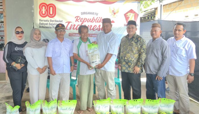 HUT RI ke-80, Gerindra Basel Tebar Semangat Nasionalisme dan Kepedulian Sosial