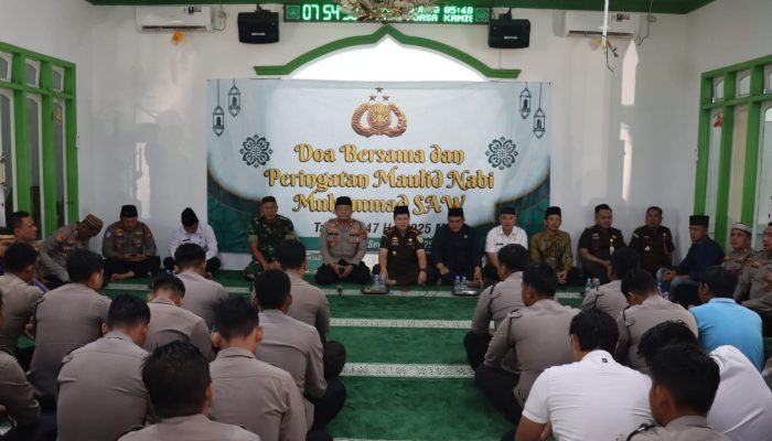 Polres Basel Gelar Doa Bersama dan Peringatan Maulid Nabi Muhammad SAW 1447 H