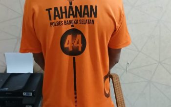 Satresnarkoba Polres Basel Tangkap Pengedar Sabu di Desa Gadung, Amankan 8,10 Gram Barang Bukti