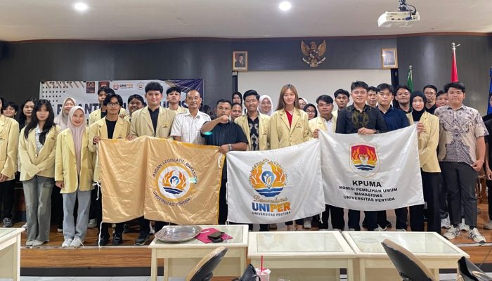 Dari Kampus untuk Demokrasi: Pertiba Lantik Tiga Pilar Pemerintahan Mahasiswa