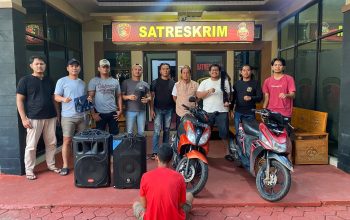 Polres Bangka Selatan Amankan Residivis Pencurian, Ungkap Tiga TKP Berbeda