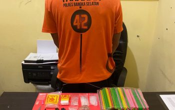 Sh Alias Tedy Dibekuk di Pondok Kebun Sawit, Polisi Sita Sabu dan Uang Jutaan Rupiah 