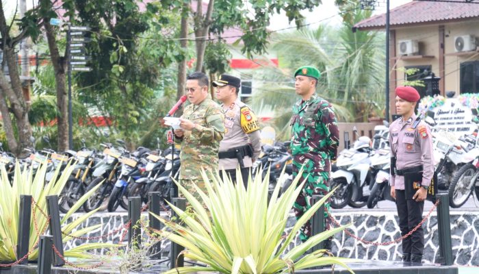 Apel Kesiapan Pengamanan Tahun Baru 2026, Polres Basel Libatkan Forkopimda