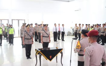 Polres Bangka Selatan Gelar Sertijab Kabag Ops, AKP Edi Purwanto Resmi Jabat Kabag Ops