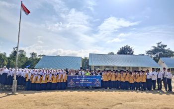 Polres Bangka Selatan Masuk Sekolah, PJU dan Kapolsek Jajaran Jadi Pembina Upacara Serentak