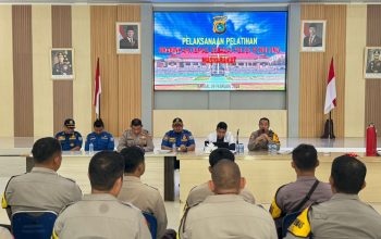 Binmas Polres Basel Gandeng Dinkes dan Damkar, Latih Bhabinkamtibmas Tangani Korban Bencana