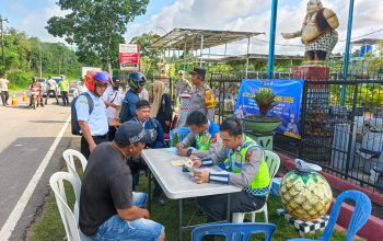 Operasi Gabungan Keselamatan Menumbing 2026 Digelar di Toboali, 50 Pelanggar Terjaring