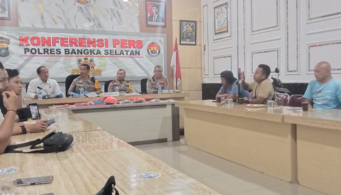 Operasi Antik Menumbing 2026, Polres Bangka Selatan Bongkar Sindikat Narkoba: 8 Tersangka Dibekuk