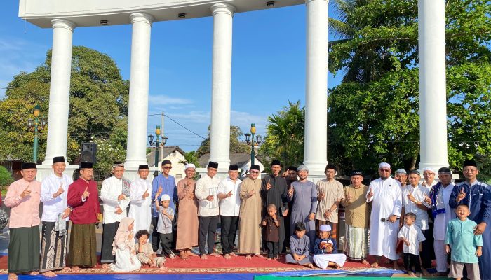 Pengamanan Shalat Idul Fitri 1447 H di Toboali Berlangsung Aman dan Khidmat