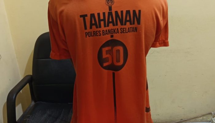 Satresnarkoba Polres Basel Tangkap Buruh Harian di Desa Rias, 45 Paket Sabu Diamankan